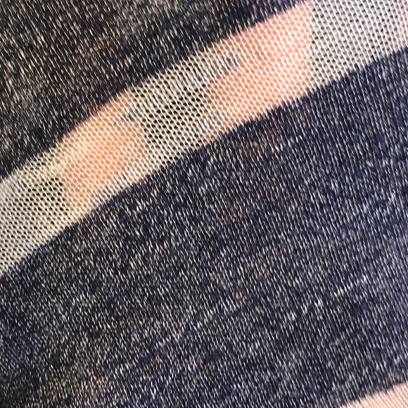 Splendid blue and white draped cardigan - Picture 6 of 7